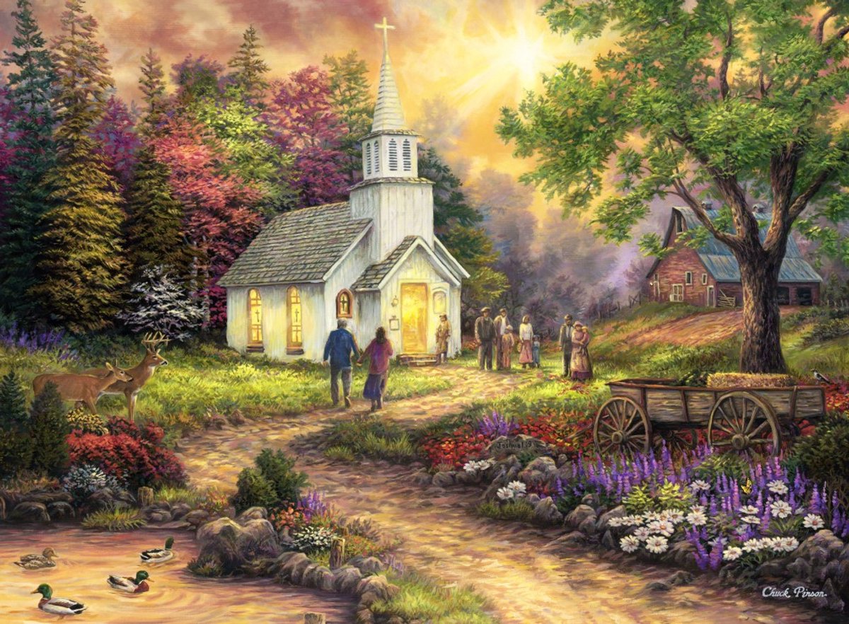 Grafika puzzel Chuck Pinson - legpuzzel Strength Along the Journey - 2000 stukjes.