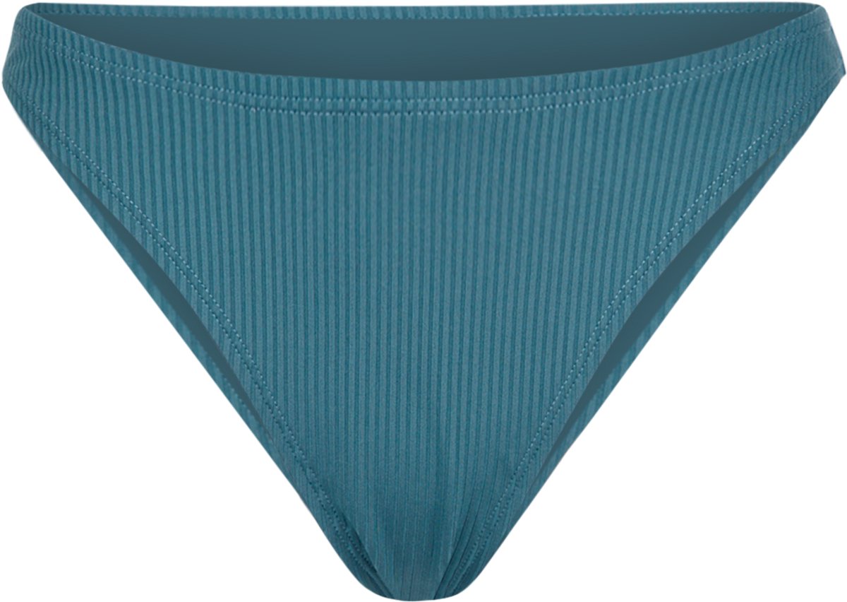 Brunotti Djaja-Rib Bikini Broekje Mediterranea Dames High Waist Bikini Broekje Rib Design 40 Mediterranean