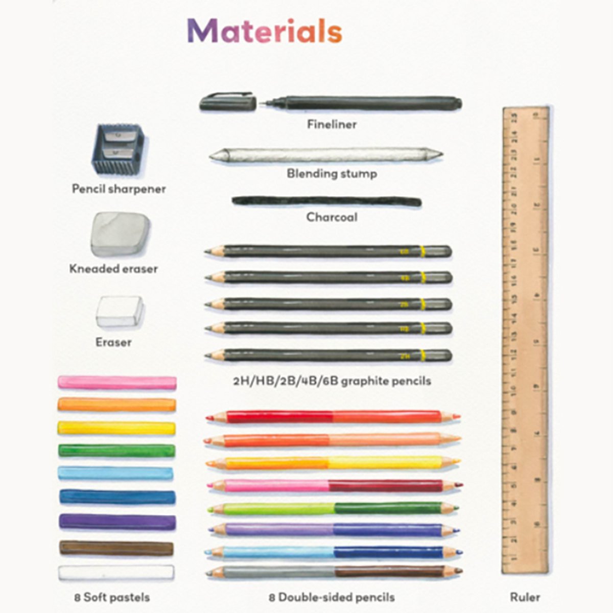 Tiger Tribe tekenpakket Amazing Artist Kit voor creatief plezier.