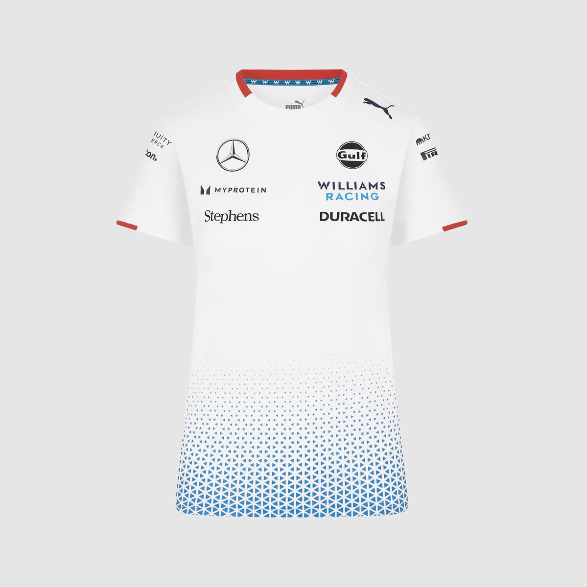 Williams F1 Team - Team T-Shirt - Wit - Dames - Maat XS