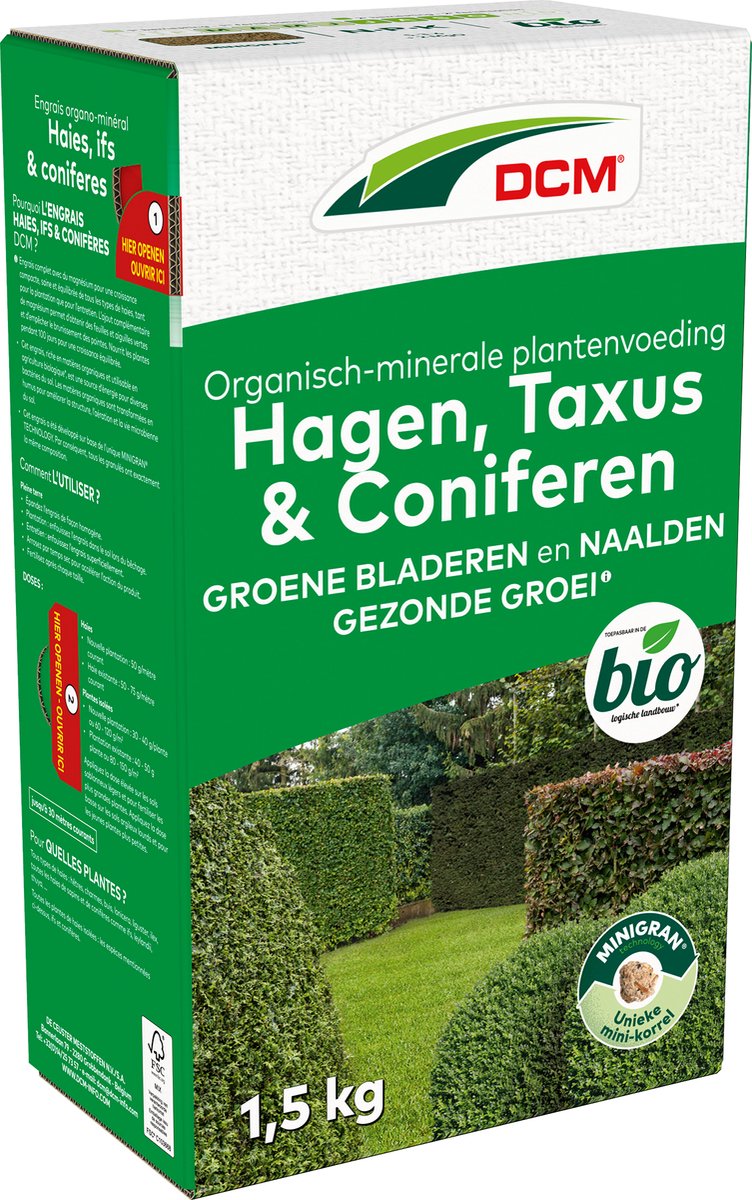 DCM HAGEN/TAXUS/CONIFEREN 1,5KG