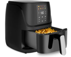 Zyrex® Airfryer XXL - Mini-oven - Heteluchtfriteuse - 12L - 12 Programma's - Zwart - 33cm x 31cm x 25cm