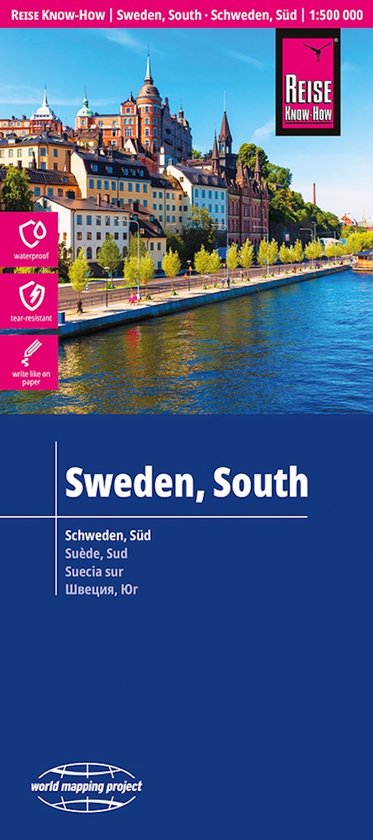Reise Know-How Landkaart Sweden, South (1:500.000) - cover