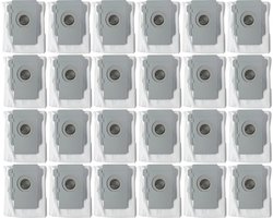 24stuks - stofzakken - stofzuiger zakken geschikt voor iRobot Roomba I7 E5 E6 S9 S9+ wegwerpbaar - robot stofzuiger stofzakken - Clean Base afzuigstation