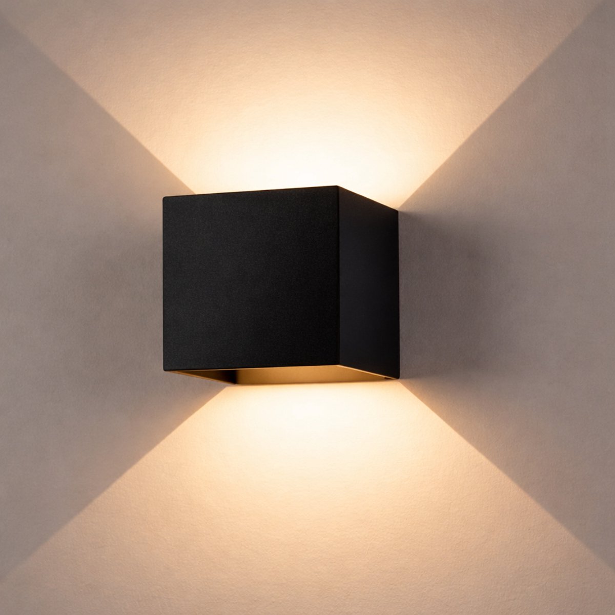 Oplaadbare Wandlamp met Bewegingssensor - Draadloze LED Wandlamp Binnen - USB OplaadbaarM