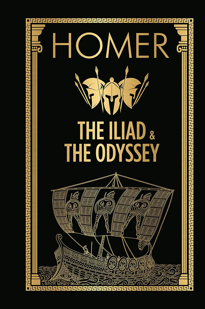 Omslag van The Iliad & the Odyssey