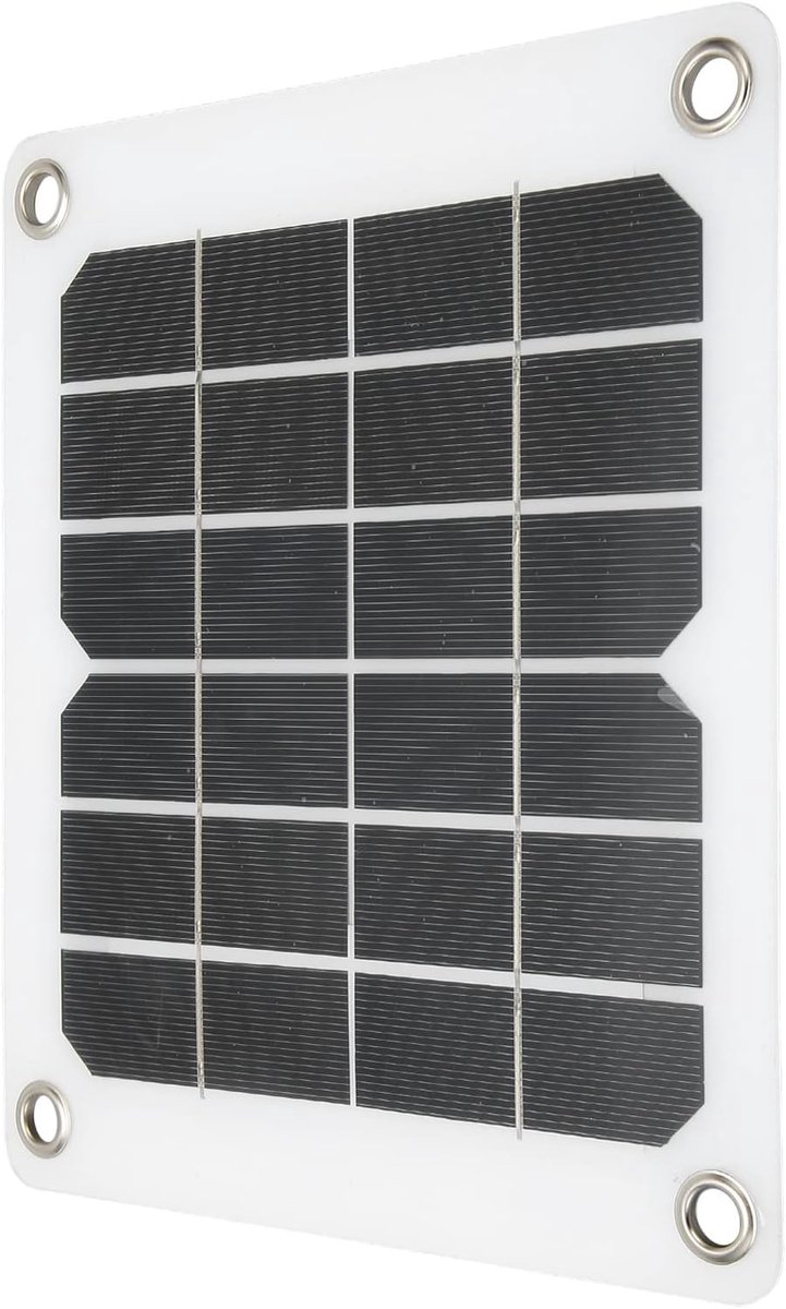 Draagbaar Zonnepaneel - Mini Energiebron - Opladen Onderweg - Snelle USB Uitgang - 20W Vermogen