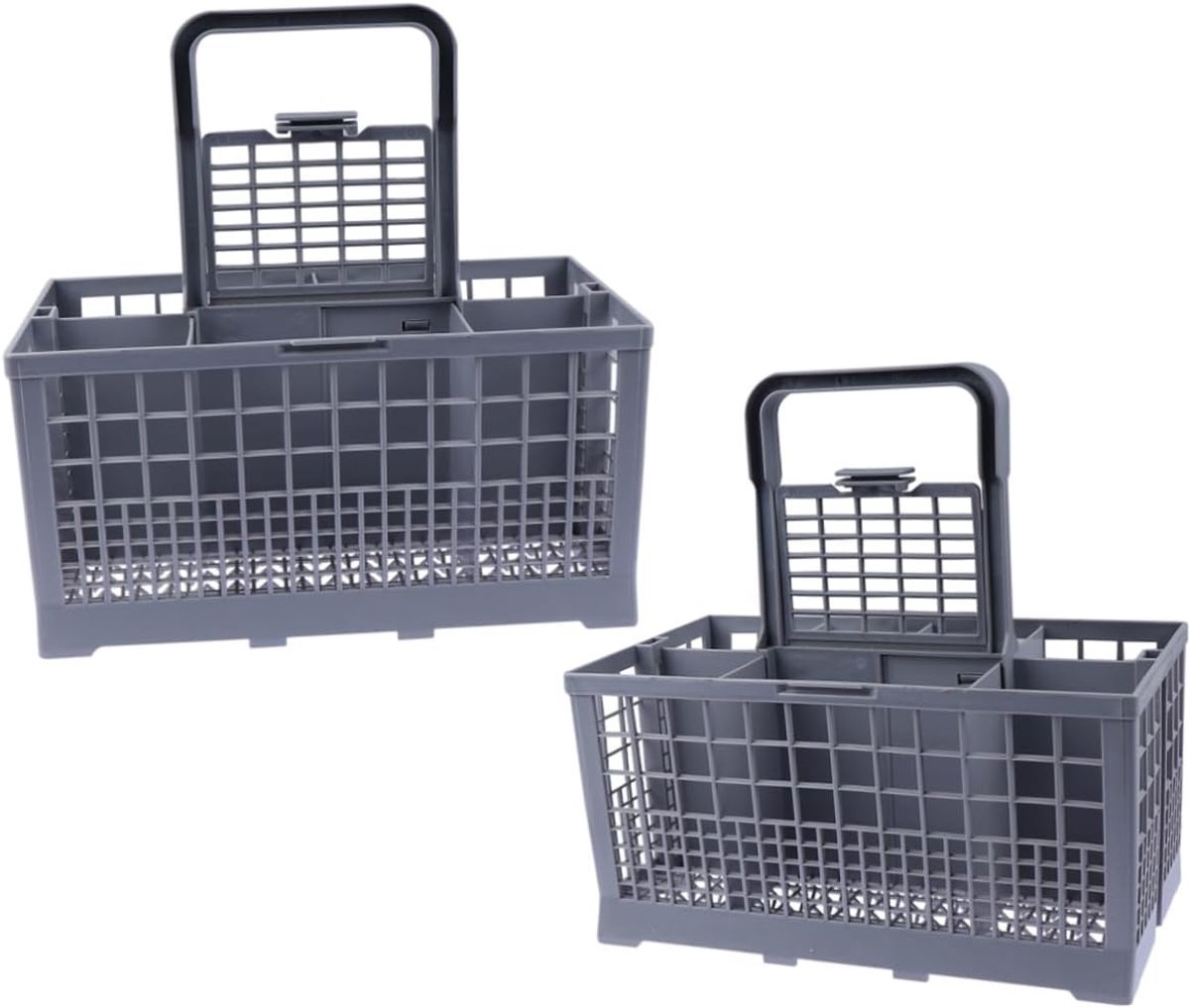 Keuken Organizer - Opbergrek Houders - Vaat Afdruipen - Met Lekbak - 24x12cm - Grijs