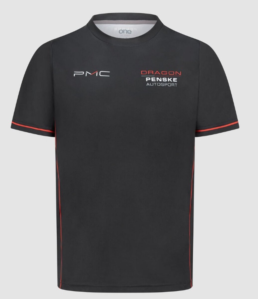 Dragon Penske - Formula E - Team T-Shirt - Zwart - Heren - Maat XL