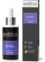 Remescar Retinol Serum - Anti Aging serum voor een gladde en egale huid, met Collageen boost ter vermindering van onzuiverheden, Gezicht serum met 0,25% Retinol voor vrouwen en mannen, 30 ml