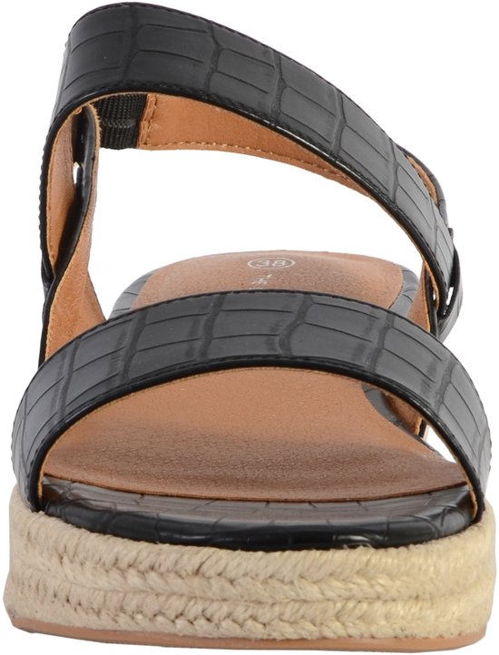 Sandaal met plateauzool QL4348
