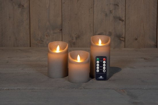 AnnSpa Led-kaarsen, werkt op batterijen, met afstandsbediening, 6 stuks, met lange staaf, lontloze stompkaarsen, woondecoratie, lange staafkaarslichten, conische kaarshouder, zwart [energieklasse G AnnSpa Led-kaarsen, werkt op batterijen, met afstandsbediening, 6 stuks, met lange staaf, lontloze stompkaarsen, woondecoratie, lange staafkaarslichten, conische kaarshouder, zwart [energieklasse G