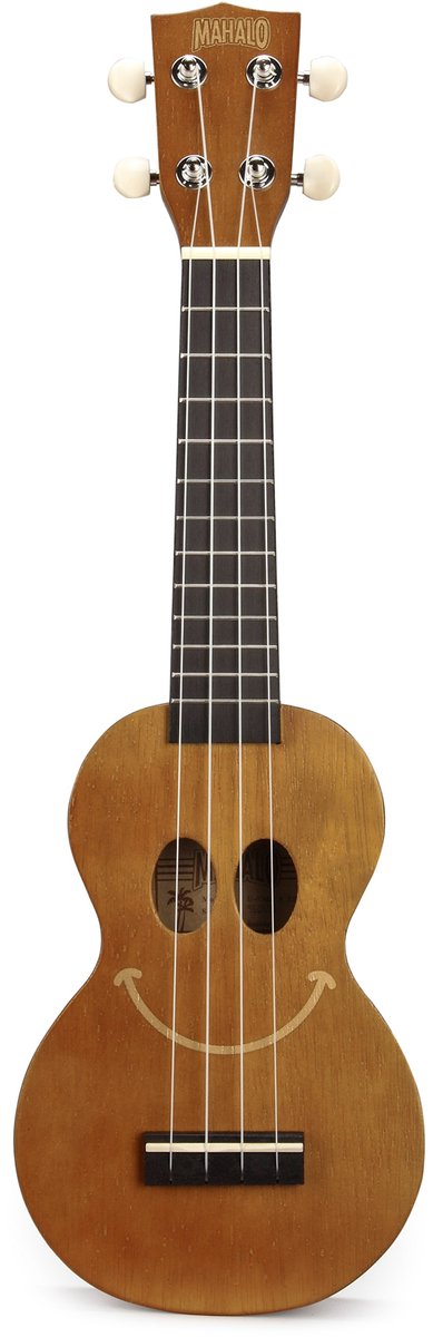 Soprano ukelele - Mahalo U-SMILE - Smiley Series - Trans Brown