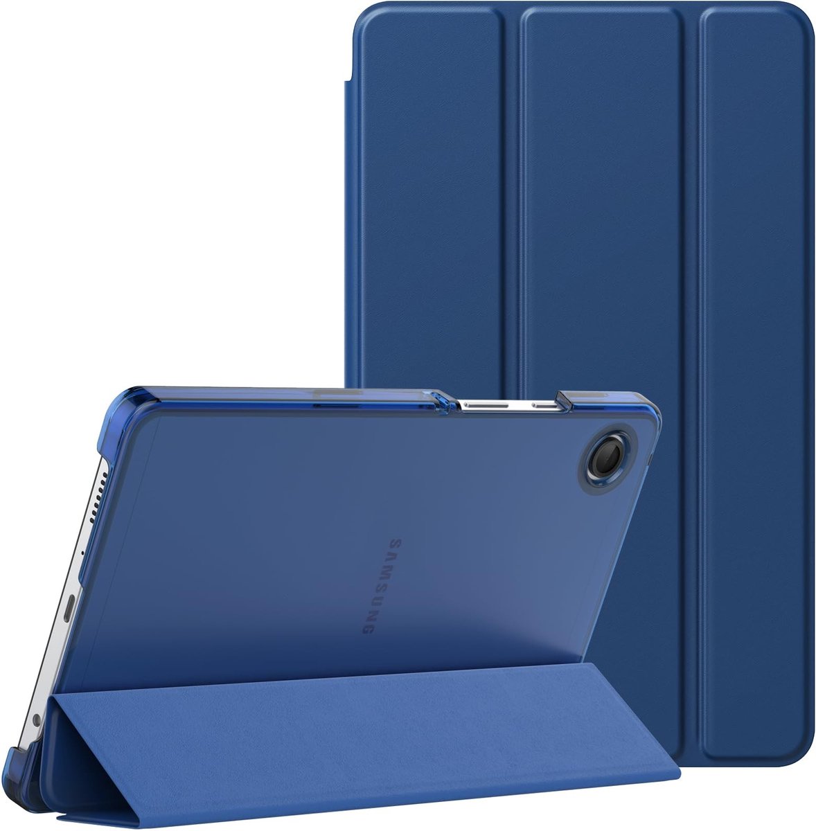 Elzusha - Samsung Galaxy Tab A11 8.7 inch - Case - Lichtgewicht - Navy Blue - Smart Case - Bescherming - Geschikt voor A11/A9