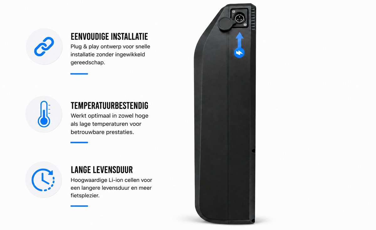 V20 Pro Fatbike Accu – 48V 15.6 Ah E-Bike Batterij – 5 Pins – Elektrische Fiets Accu – foto 4