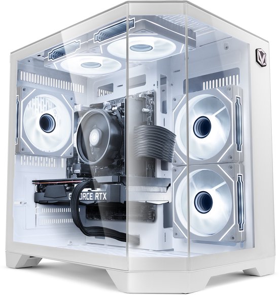 Vibox Gaming PC - Ryzen 5 5500 - RTX 5060 - 16GB RAM - 1TB SSD - Windows 11 - WiFi 6 + Bluetooth 5.4