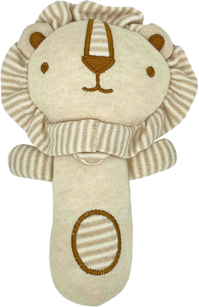 Rammelaar Knuffel Leeuw – Perfect Kraamcadeau voor Pasgeboren Jongens en Meisjes