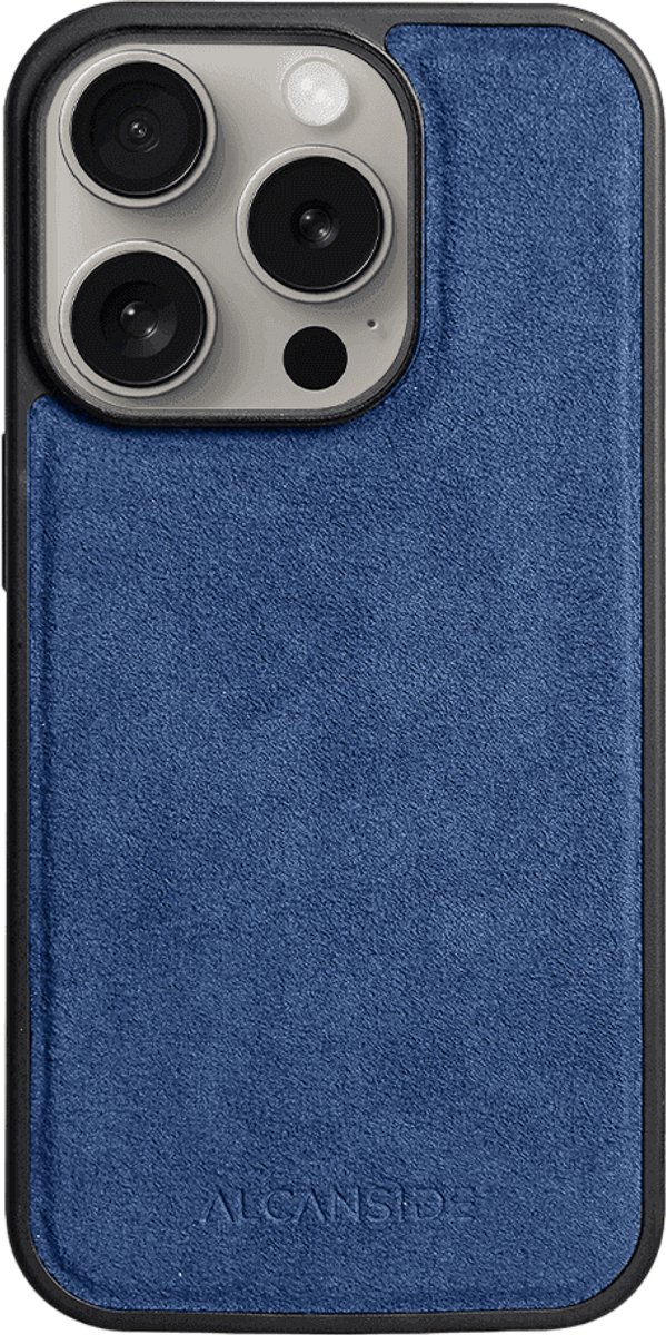 iPhone 16 Pro Max - Alcantara Back Cover - Ocean Blue