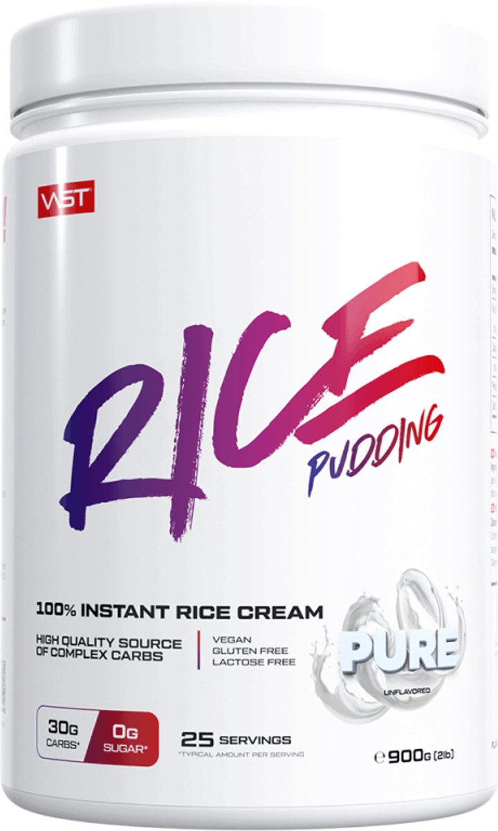 VAST Instant Rice Pudding (900g) Pure - Functionele voeding - Supervoeding