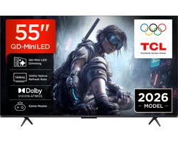 TCL 55T8D - 55 inch - 4K QD-MiniLED - 2026 - Smart TV