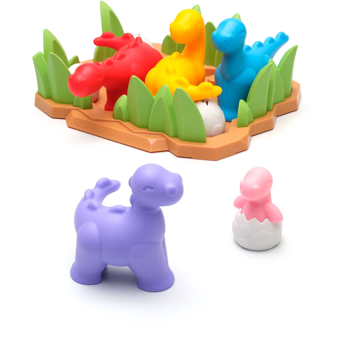 SmartGames Tiptoe Dino - 3D Logisch Denkspel - 48 Educatieve Puzzelopdrachten - Solospel voor Kleuters & Jonge Kinderen - Vanaf 4 Jaar — cadeau in Spellen & Speelgoed - foto 2