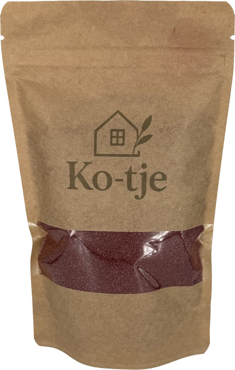 Ko-tje kaarsenzand – rood