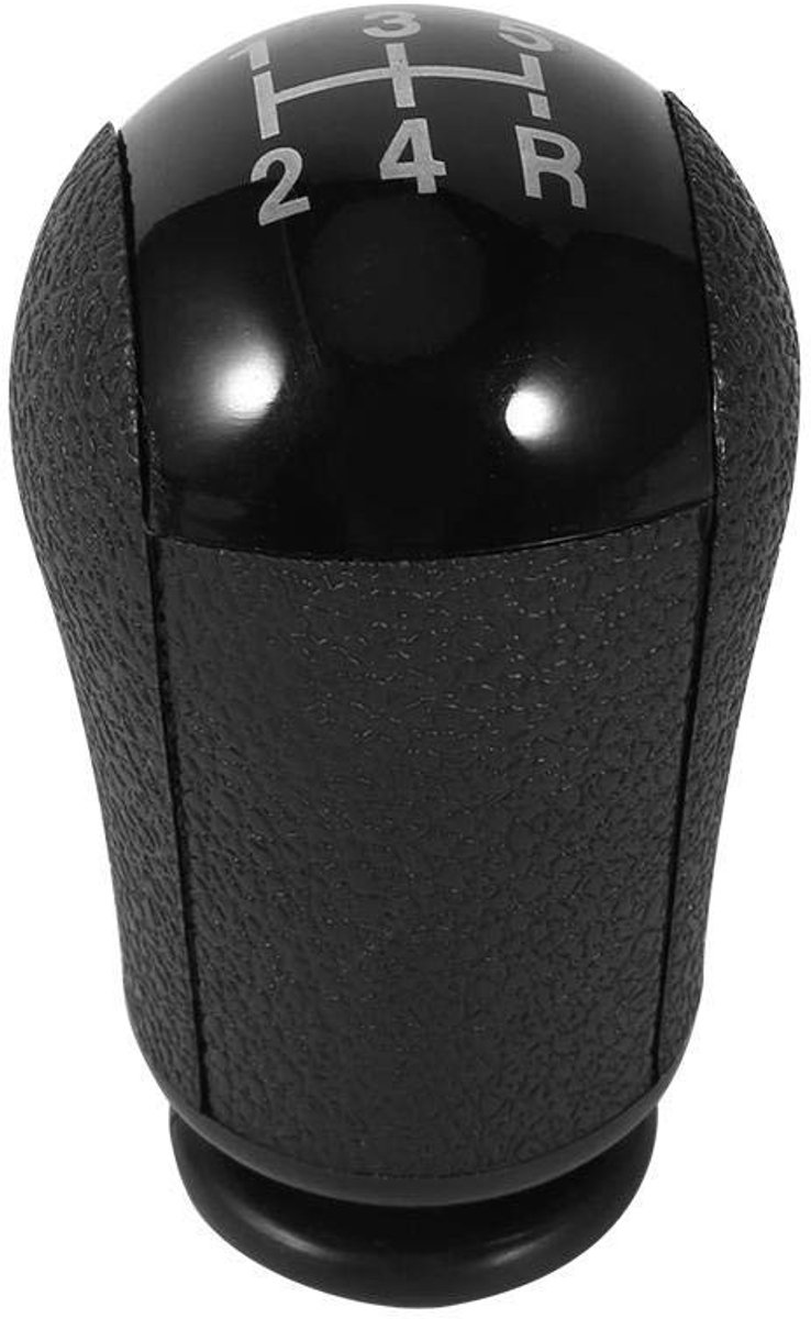 Dailygoods - Versnellingspook Knop - Duurzaam materiaal - Modern ontwerp - Zwart ABS Plastic - Geschikt voor Ford - Auto accessoires