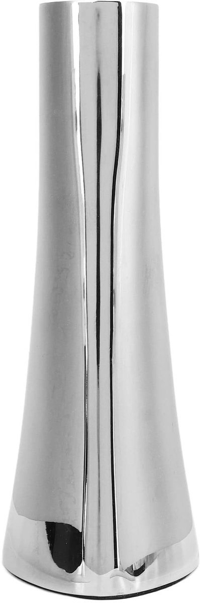 Dailygoods - Metalen Vaas - Roestvrijstalen Bloemenvaas - Luxe Gepolijst - Tafelvaas - Decoratie - Geschikt voor Slaapkamer en Woonkamer