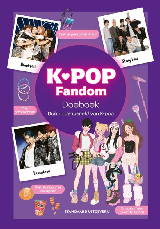 K-POP Fandom doeboek - cover