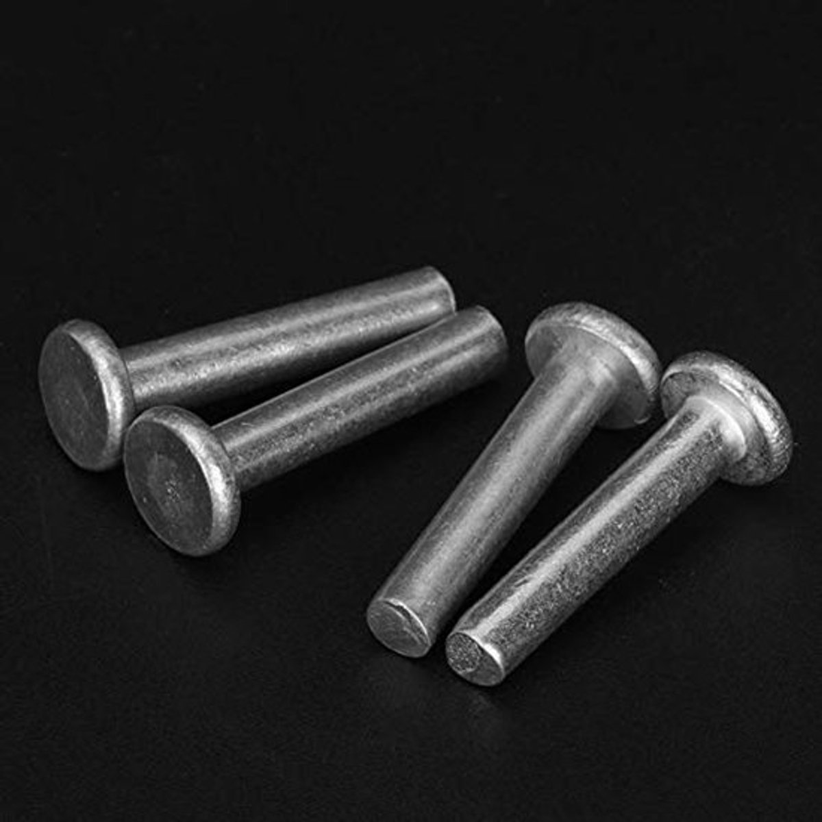100st GB867 M4 platte kop aluminium massieve klinknagel bevestigingsmiddelen (M4 * 20)