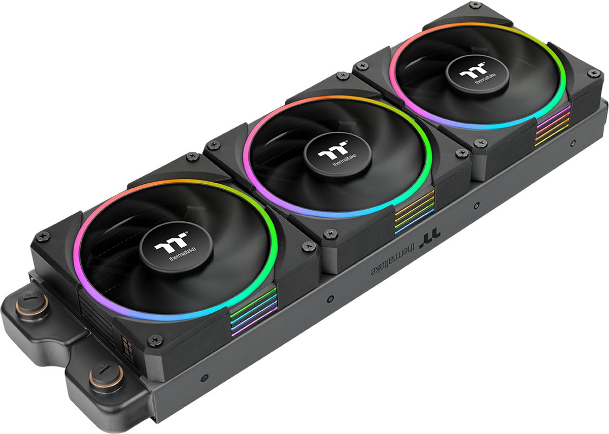 Thermaltake TS140 EX RGB - 120mm Cooling Fan - PMW - 3 Pack - Zwart