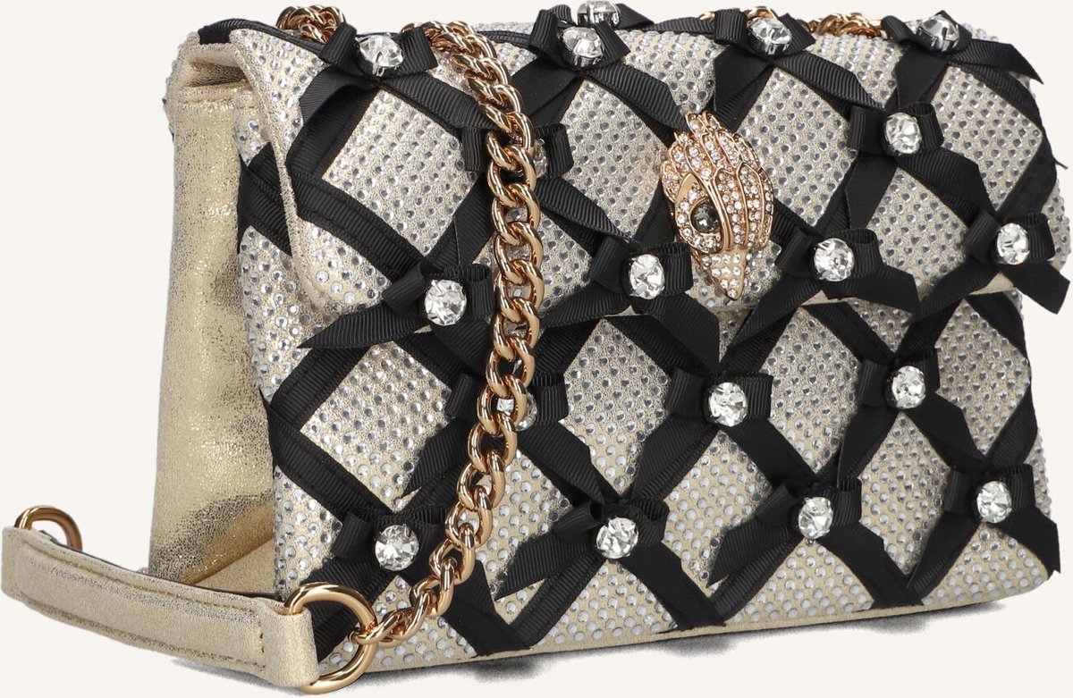 Kurt Geiger London Md Kensington Bows Schoudertassen Dames - Goud - Maat ONESIZE