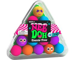 15x NeeDoh Stressbal - 15 Stuks in verpakking - 3.80 cm x 3.80 cm - Nee Doh Stressballen - Fidget Toys