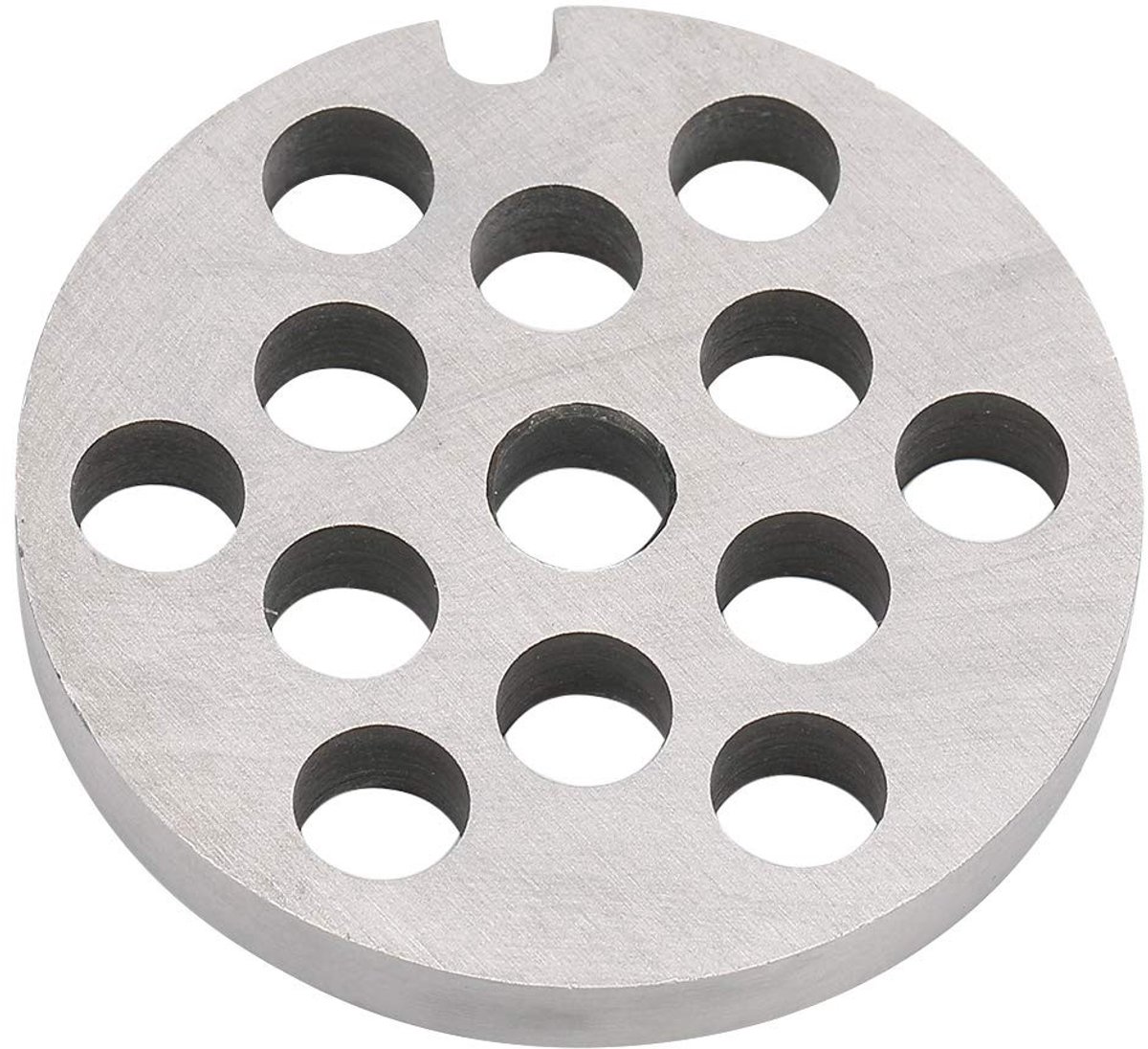 Dailygoods - Vleesmolenplaat - Vervangende accessoires - Duurzaam roestvrij staal - 8mm - Geschikt voor vleesmolen - Keukenaccessoire