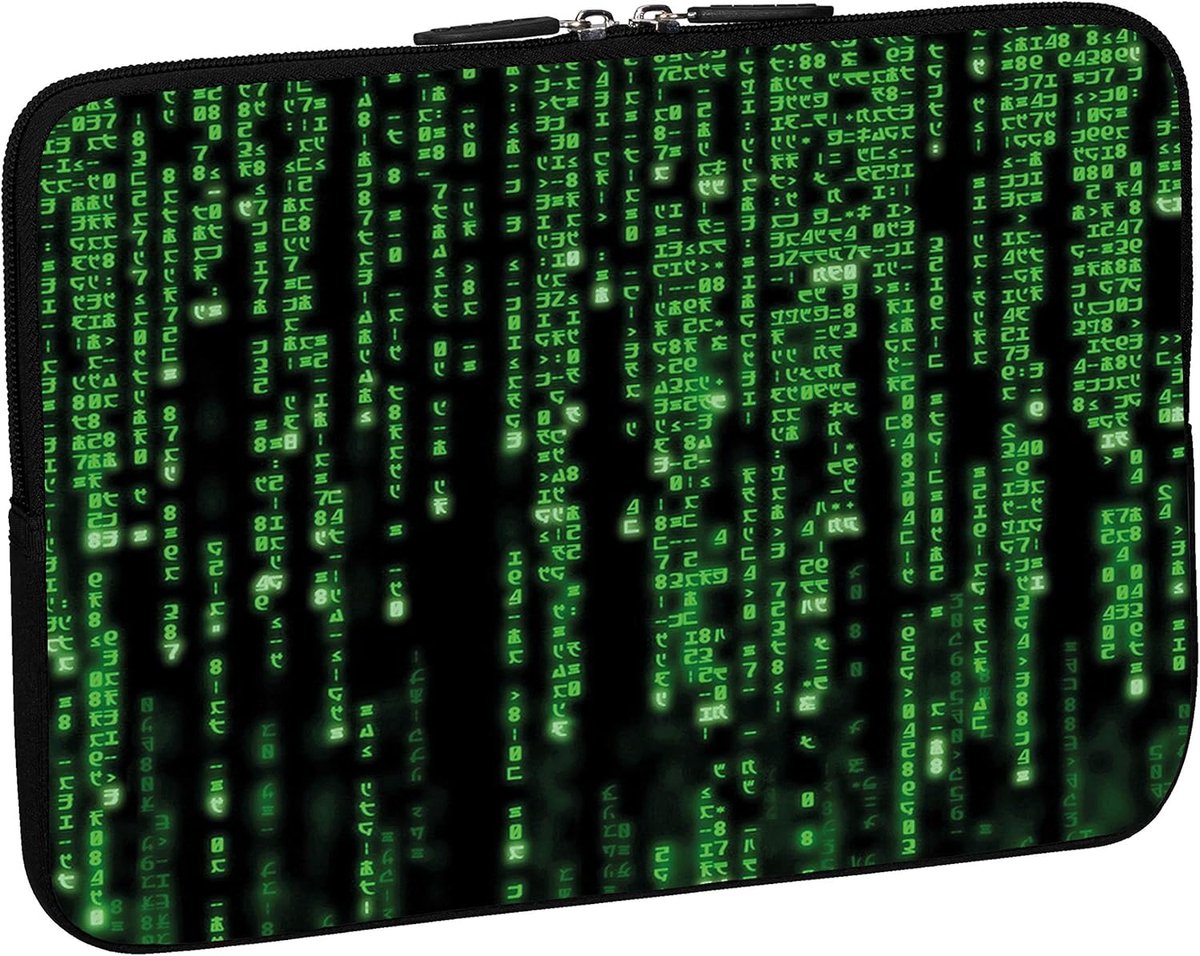 Originap Design beschermhoes notebooktas tot 17,3 inch (43,9 cm), Matrix