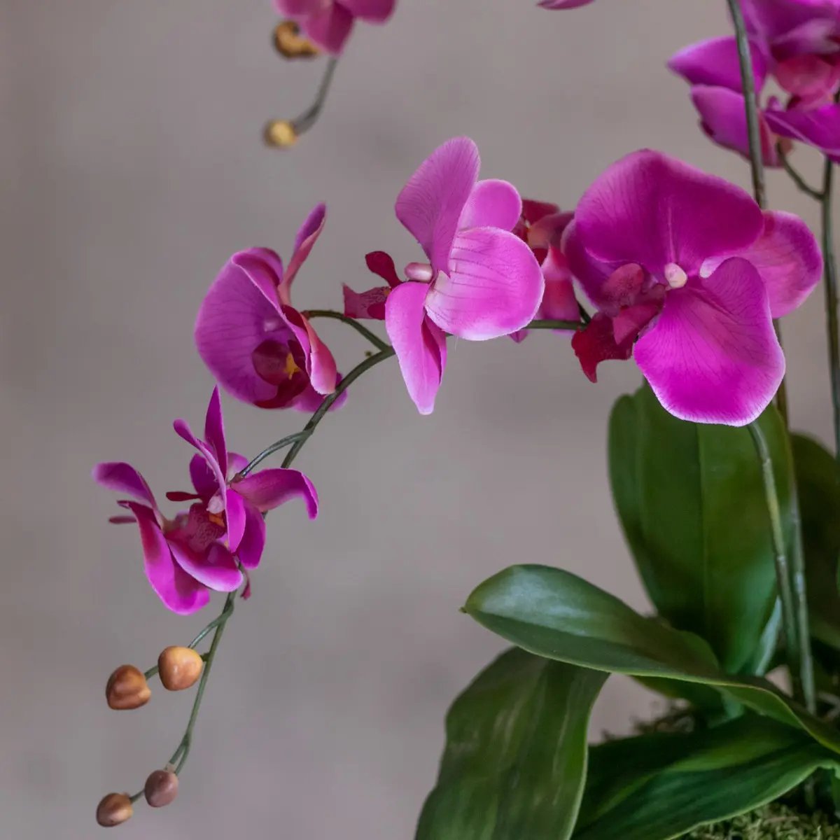 Kunstbloemstuk Romy | Violet | 60 cm