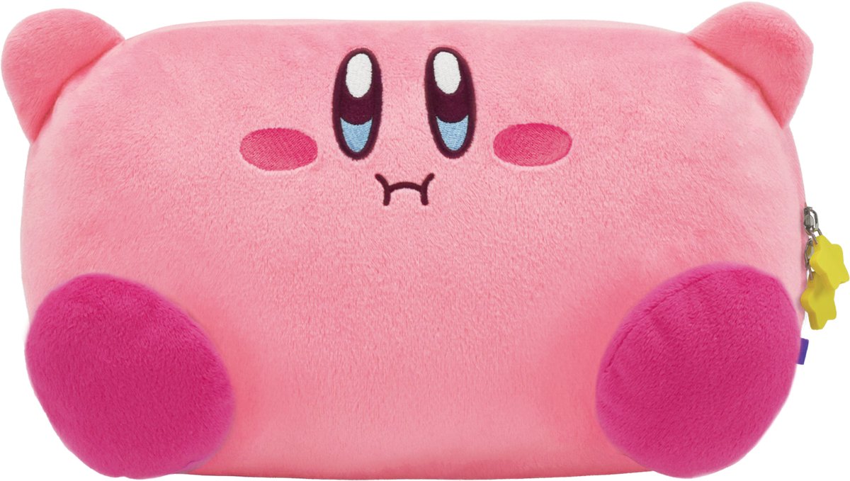 Hori Puff Plush Pouch Kirby