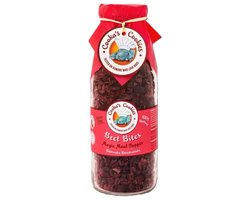 Cooka's Cookies Beetroot Bites (160gram) - stukjes gedroogde rode bietjes voor honden - gezonde topper voor over het voer