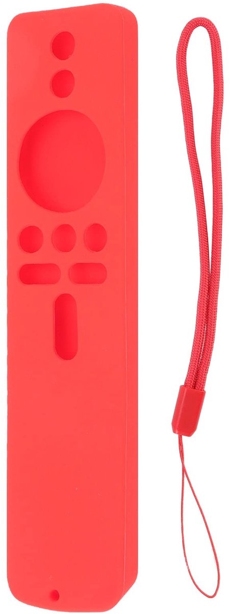 Jhubersproducts - Huishoudelijke Siliconen Beschermhoes - Afstandsbediening Cover - Handriem - Xiaomi TV Stick 4K - Wasbaar - Televisie Accessoires