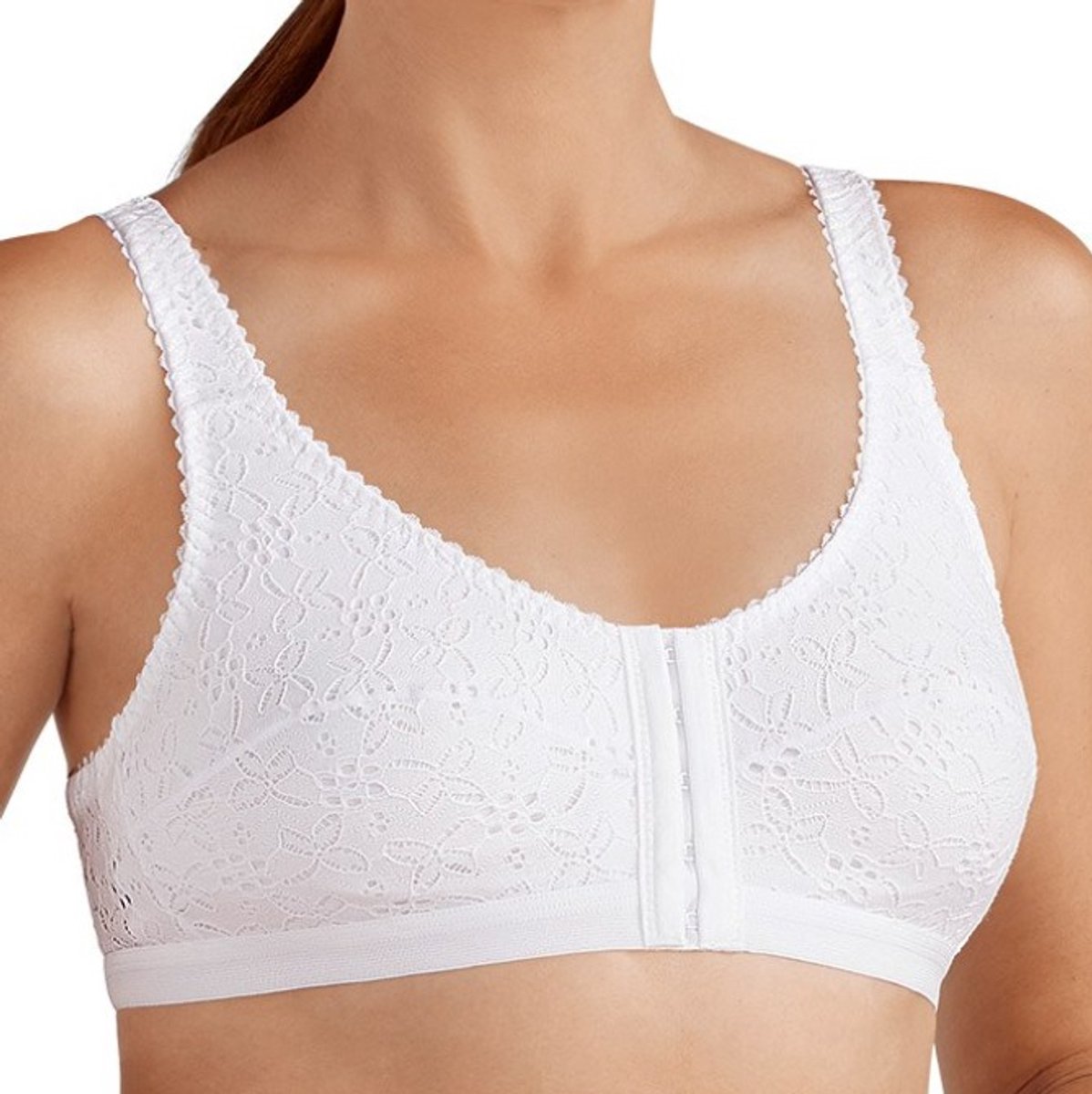 Amoena post-operatieve BH Sandra 0622 SB - WHITE wit, white