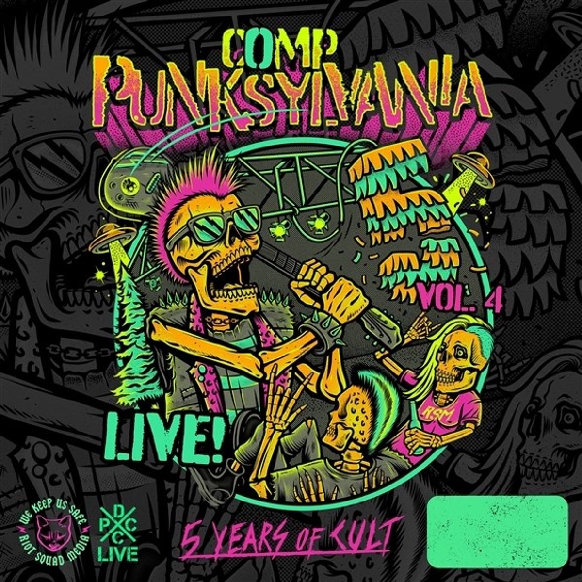 Various Artists - Comp Punksylvania Vol.5 Live (LP) (Coloured Vinyl)