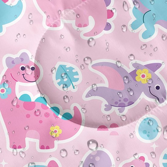 Slaapzak - Kampeerzak - Buiten slapen - Waterafstotend materiaal - 230x80 cm - Dinosaurus — afbeelding 2