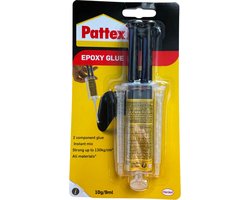 Pattex twee componentenlijm/epoxy lijm 10g