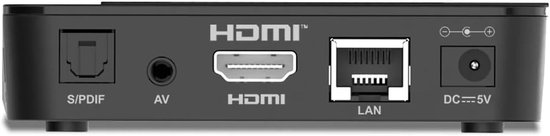 Media Speler - Streamer Box - Films Kijken - AV1 HDR10+ Ondersteuning - 4K 60Hz - Zwart — afbeelding 2