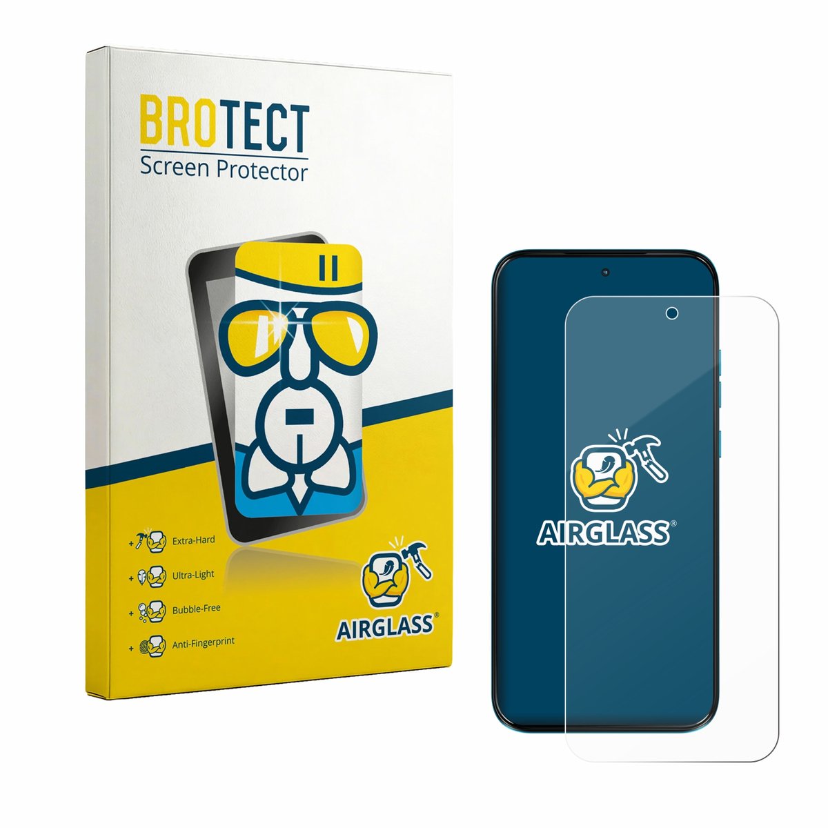 Screenprotector voor Motorola Moto G87 Beschermglas transparant