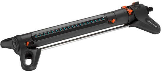 Gardena Zwenksproeier AquaZoom L – Tuinsproeier 28-350 m², 7-21 m bereik, UV-bestendig, vorstbestendig, verstelbaar