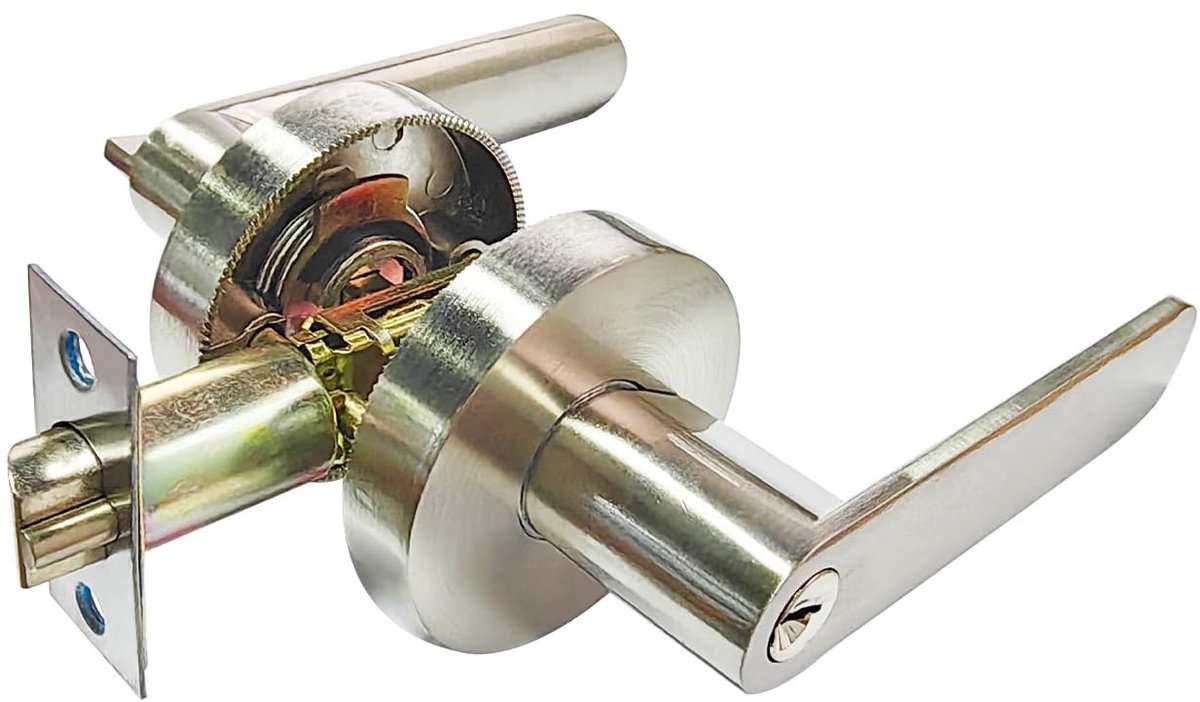 Aluminium Deurslot - Modern Deurgreep voor Privacy en Veiligheid - Geschikt voor 60/70mm Latch