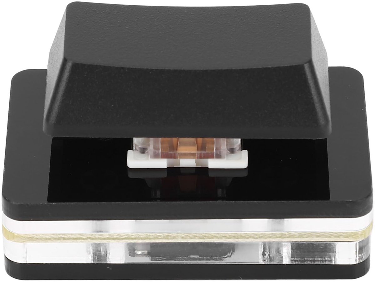 Zeynomax - Programmeerbare USB-drukknop - Compact Toetsenbord Schakelaar - Draagbare Sneltoets - Type C Bekabeld - RGB Mechanisch - Geschikt voor Ga..