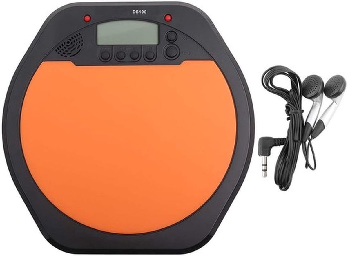 Digitale Drums Pad DP-202 - Meerkleurig - Met Metronoom en Oordopjes