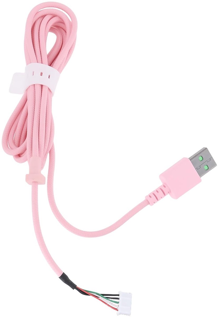 USB Data Kabel voor Razer Kraken Kitty & Ultimates Edition Hoofdtelefoons - Roze